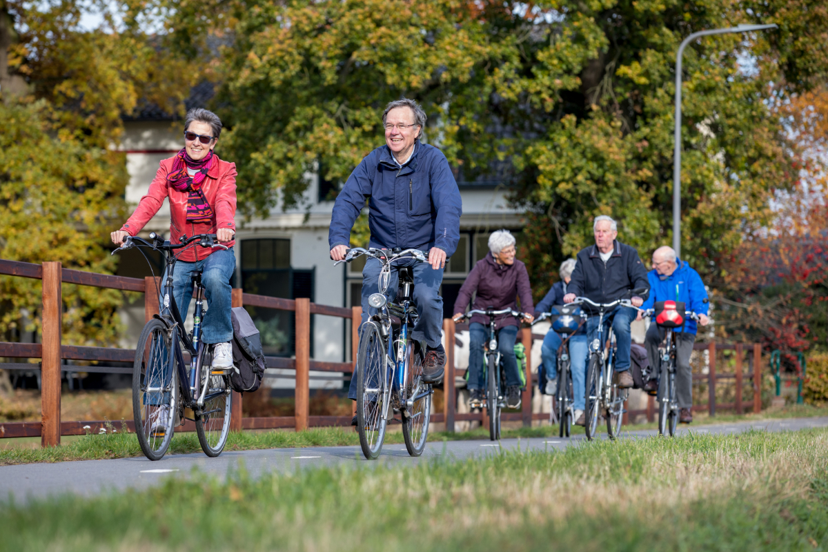 Fietstocht door Alkmaar op 8 oktober