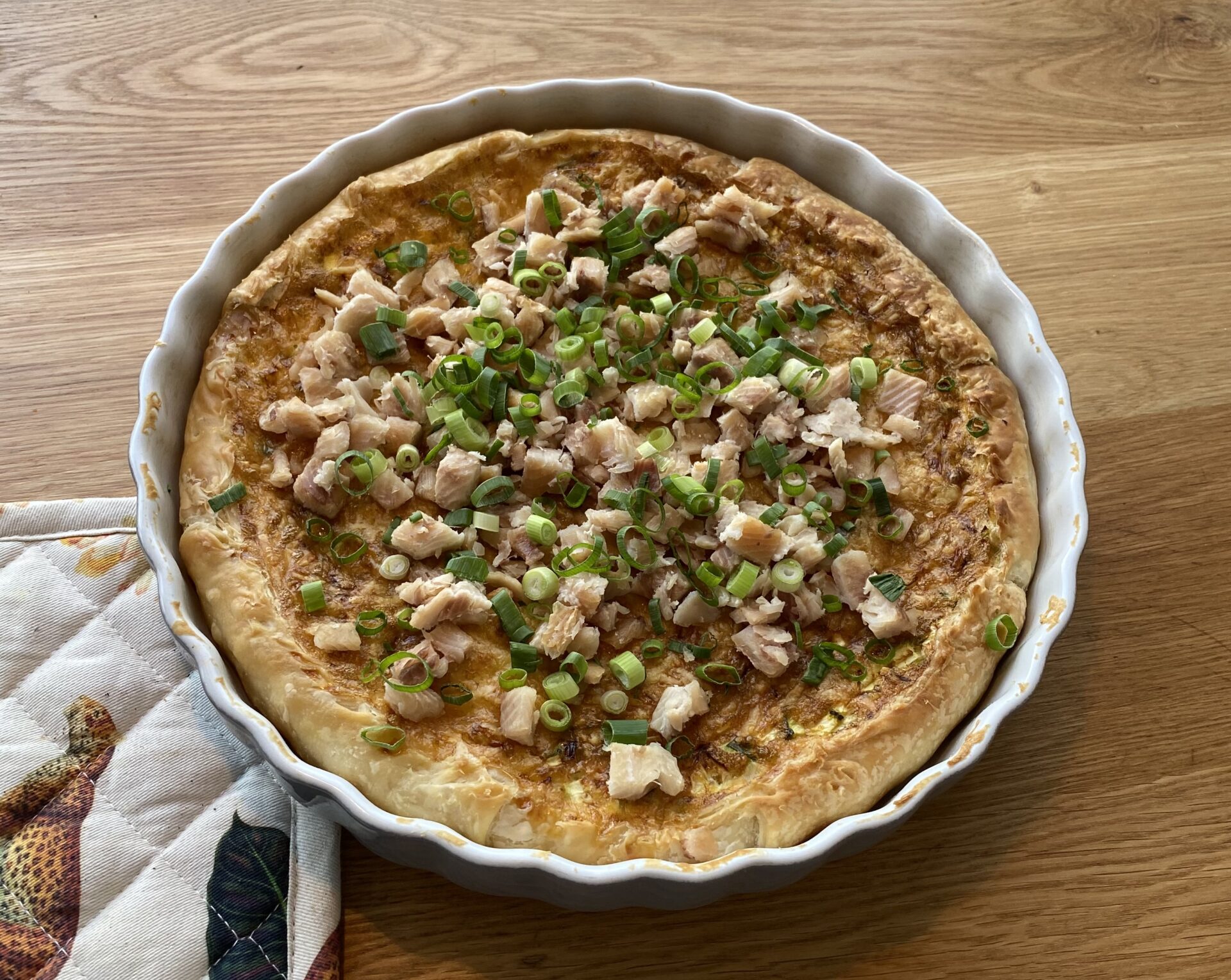 Quiche Makreel