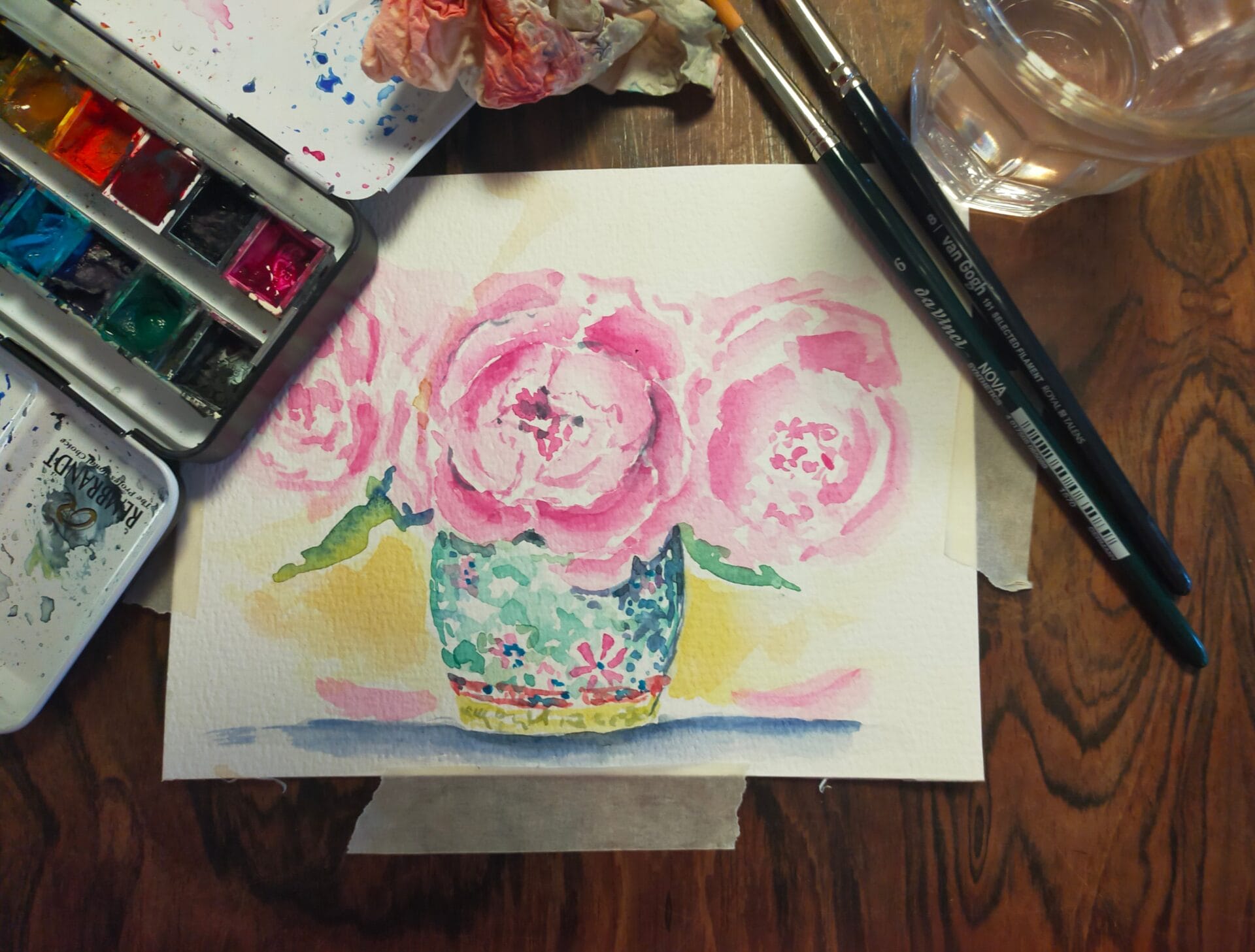 Cursus aquarellen
