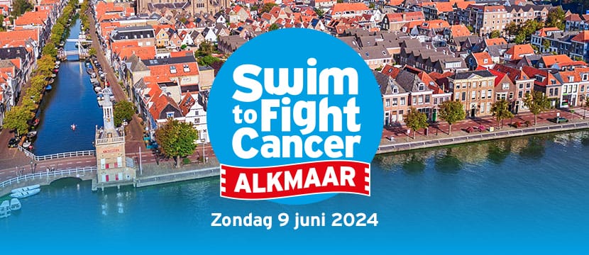 Eerste Alkmaarse editie van Swim to Fight Cancer op 9 juni