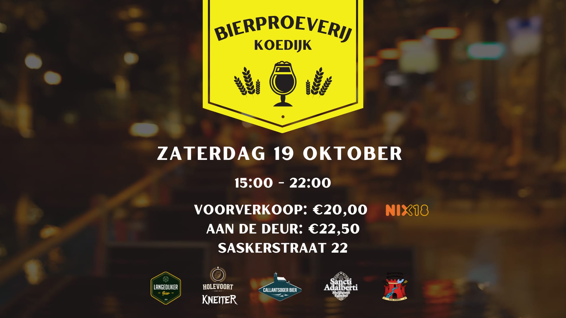 Bierproeverij Koedijk 2024