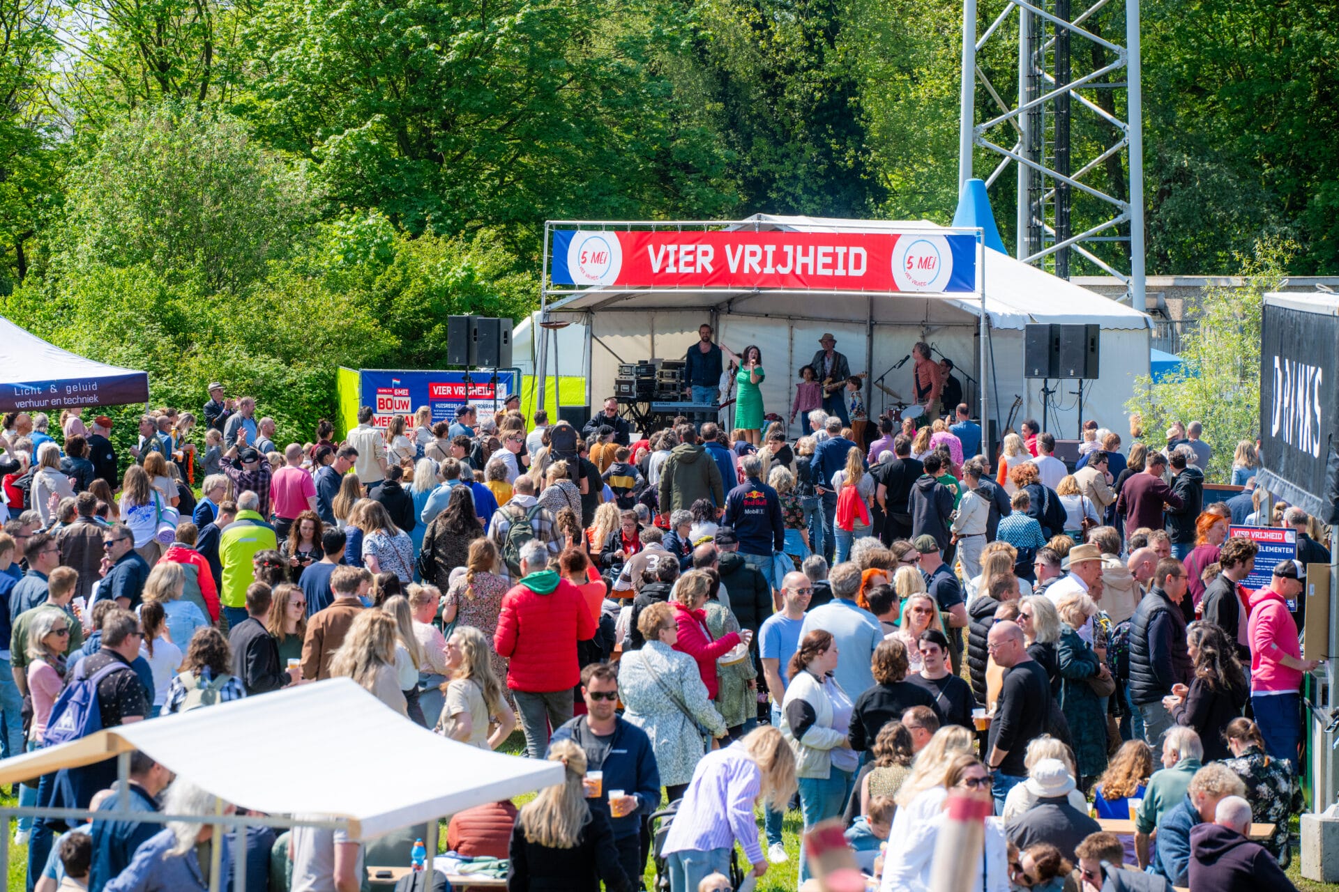 Dit jaar in de binnenstad: Bevrijdingsfestival Alkmaar